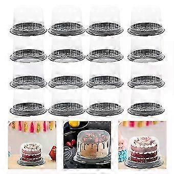 20 Flash Holder Plastic Multi-function Case Carrying Birthday Pcs Packing Box Cake Dessert Containers Cold Shipping Boxes