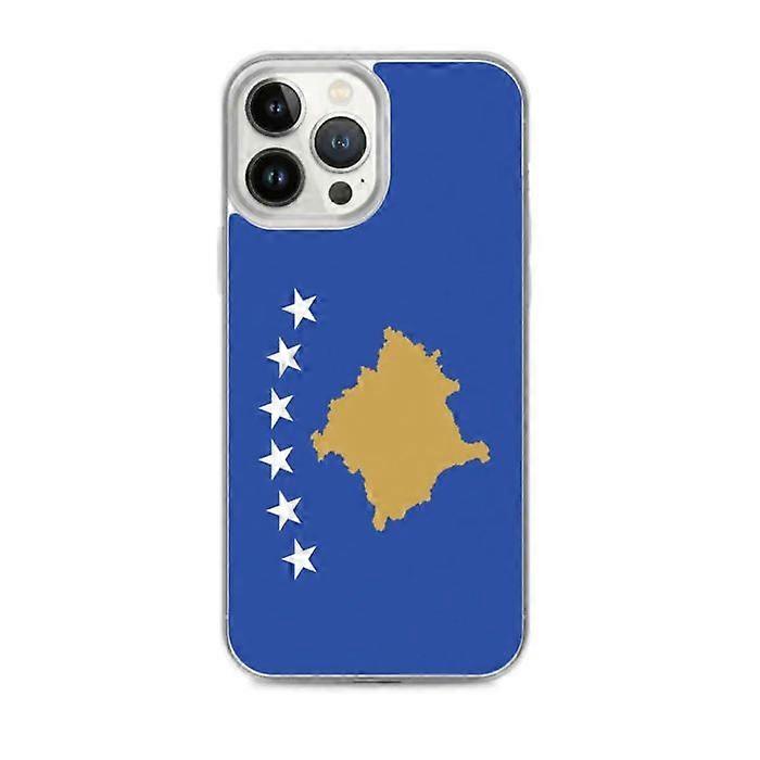 iPhone Case - Multicolor - Kosovo Flag - Flexible - TPU - Compatible with iPhone 13 Pro Max