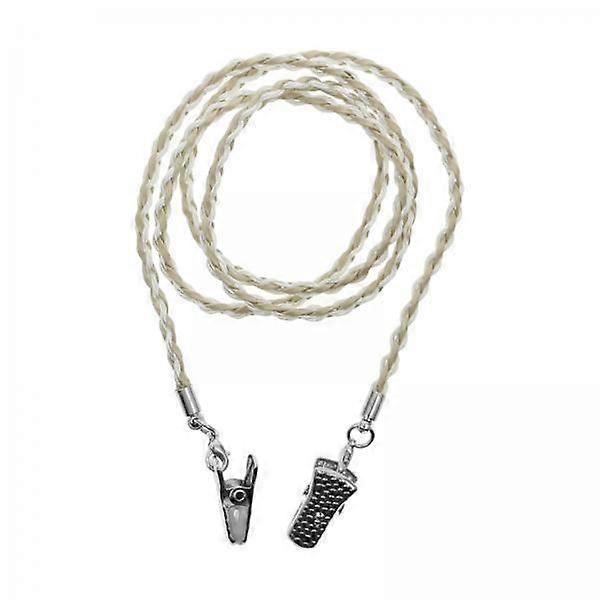 4xBib حامل كليب الرقبة حزام محمول منديل حامل الحبل لكبار السن