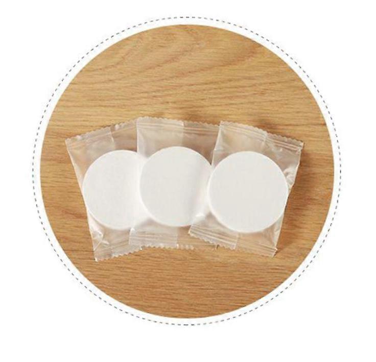 50 pièces Mini serviettes compressées portables jetables en coton comprimé Coin Tissue serviette