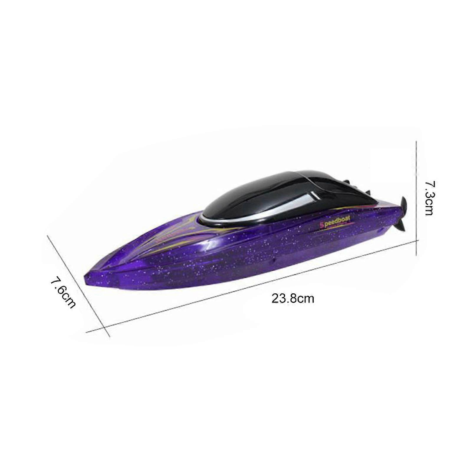 Mini RC Boats 2.4G High Speed Racing Boat 4CH Remote Control w Mini RC Boats 2.4G High Speed Racing Boat 4CH Remote Control w