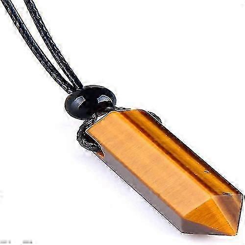 Human Tiger Eye Necklace For Men's