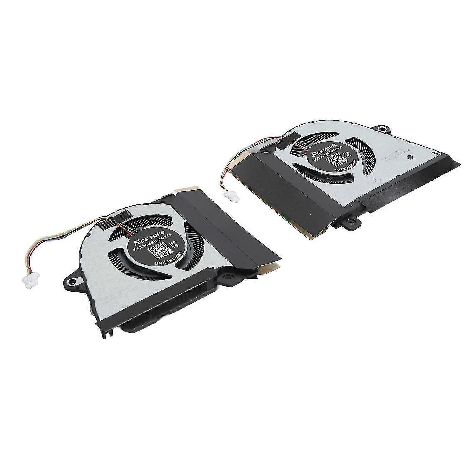 Laptop Cooling Fan for ASUS Replacement 4 Pin Cooling Fan for ASUS ROG Zephyrus G14 GA401 GA401I GA401IU GA401IV Laptops CPU+GPU