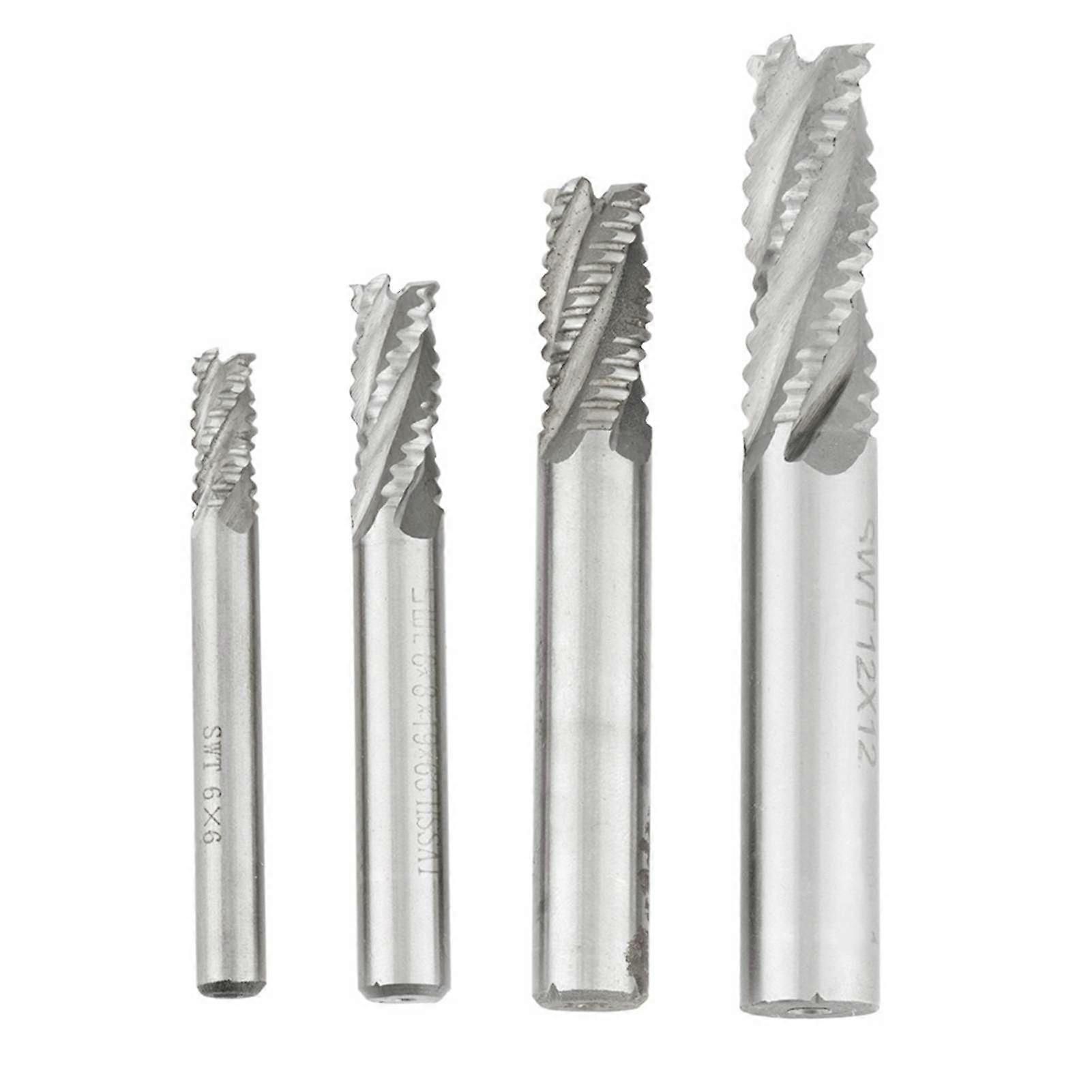 High quality  4Pcs rough leather milling cutter/wave edge milling cutter/corn
