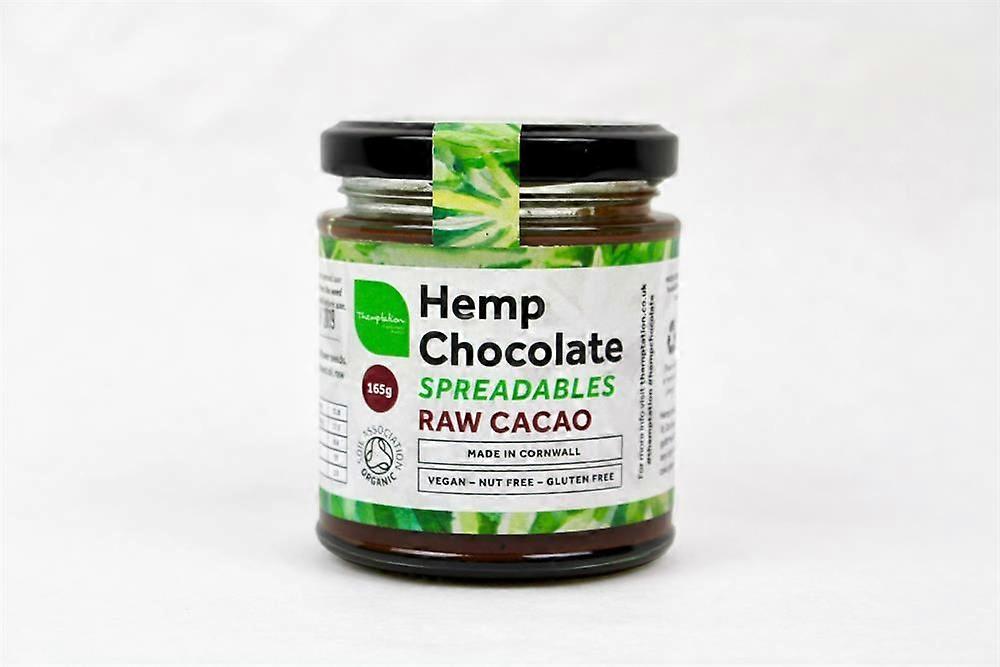 Themptation Organic Hemp Chocolate Spreadables Raw Cacao 165g
