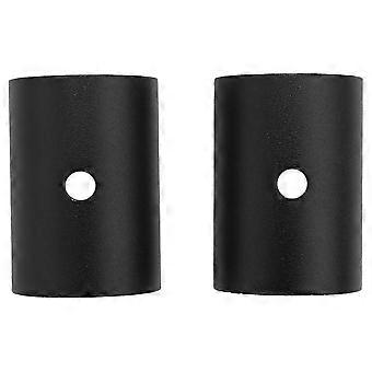 25,4 mm til 31,8 mm cykelstyradapter frempindsreduktion shim spacer ærme til MTB landevejscykel sort