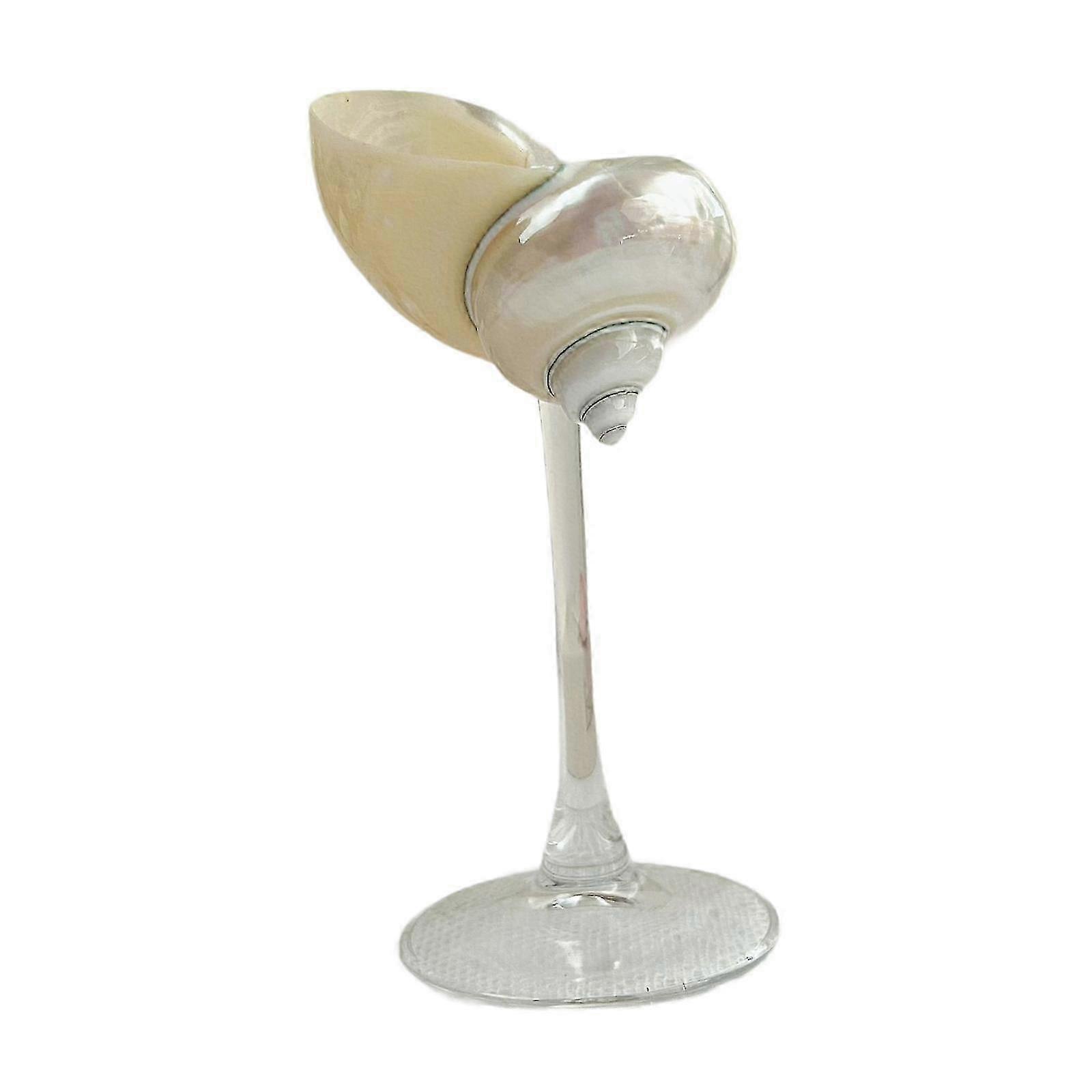 Conch Shell Champagne Glass Cup Unique Goblet