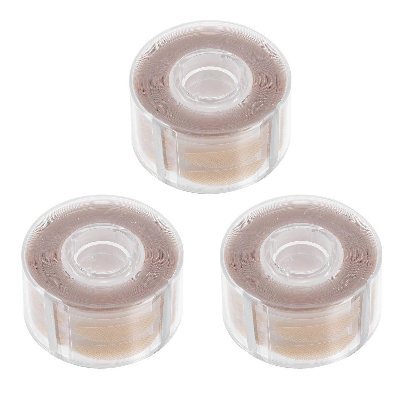3 Rolls Simple Double Eyelid Beauty Tapes for Girls Eye Makeup Patches