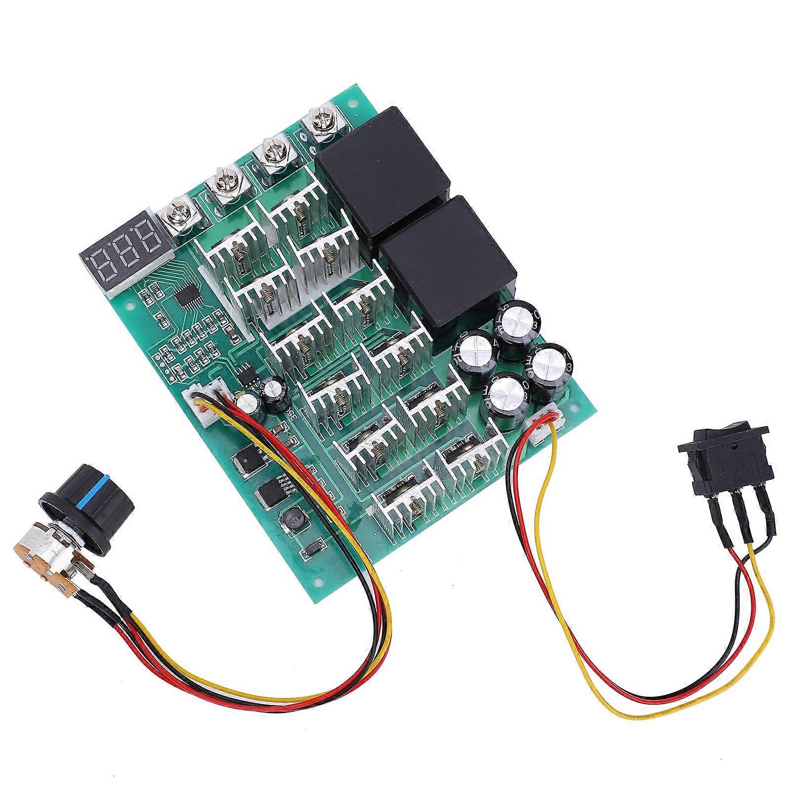 High quality  10V-55V DC motor speed regulator variable speed switch digital
