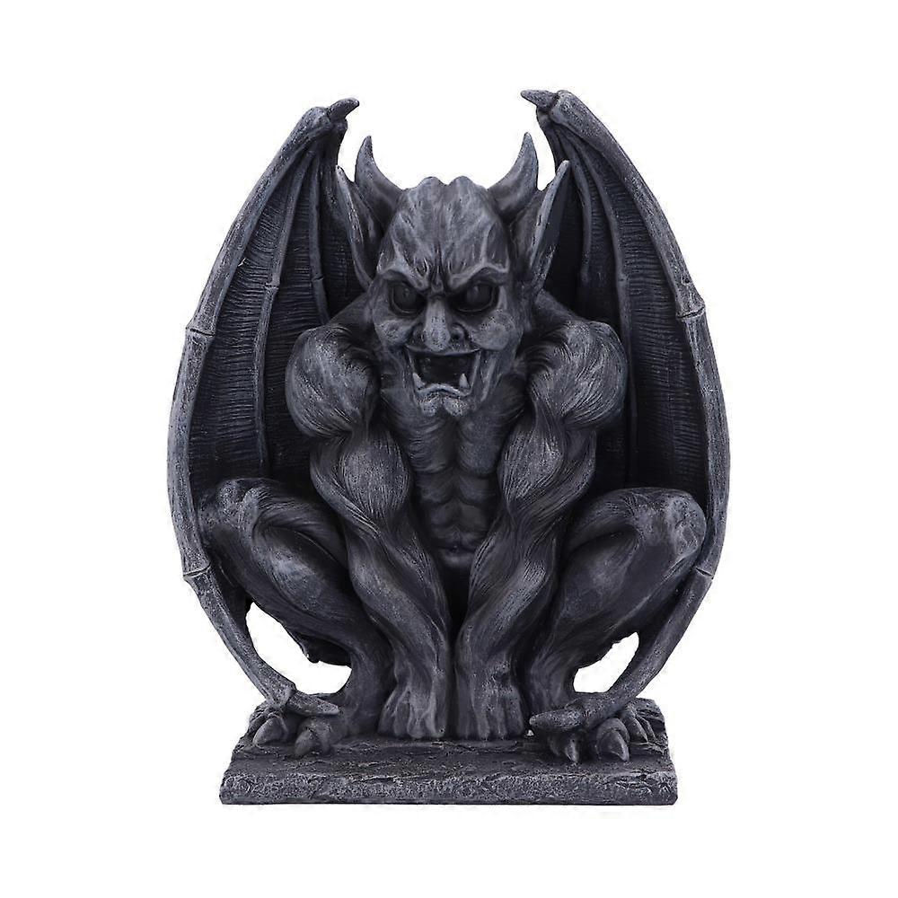 Adalward Dark Black Grotesque Gargoyle Figurine