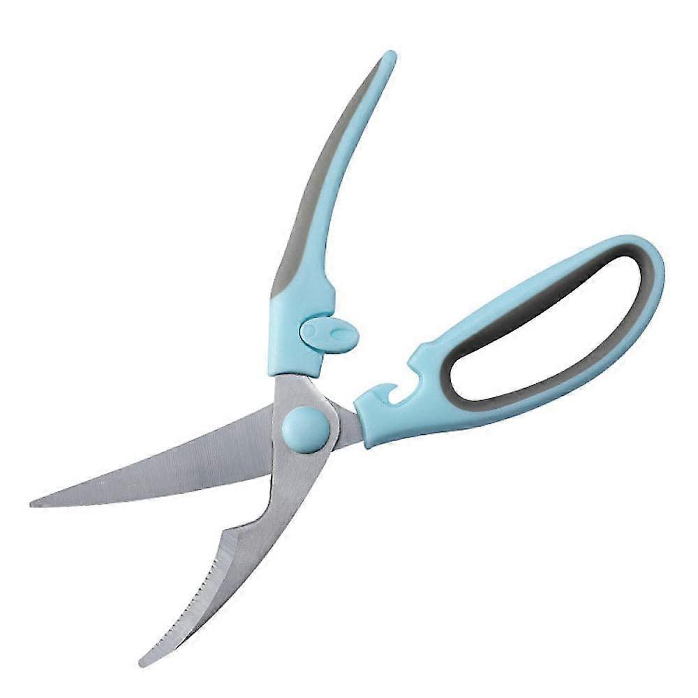 Kitchen knife, multipurpose poultry shears made of stainless steel with comfortable handles for chicken, vegetables, fish, meat and herbs 1