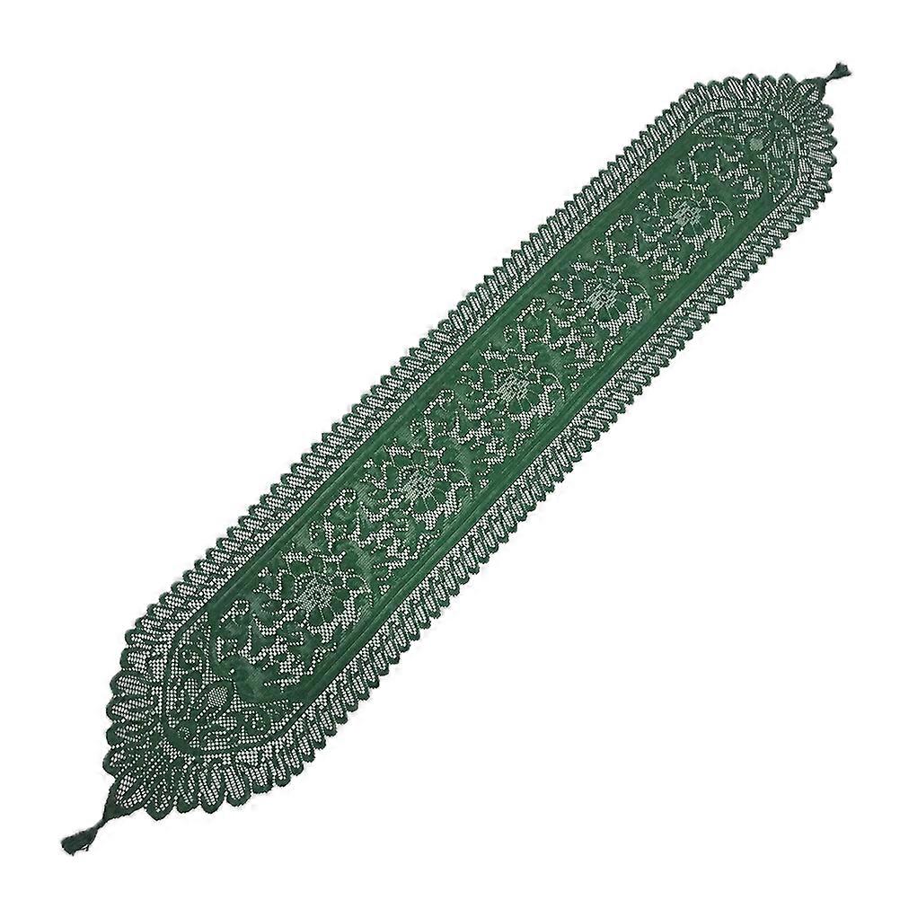 Green Table Cloths Creative Table Decoration For Buffet Tables 33x90cm Protect From Scratch 1Pcs
