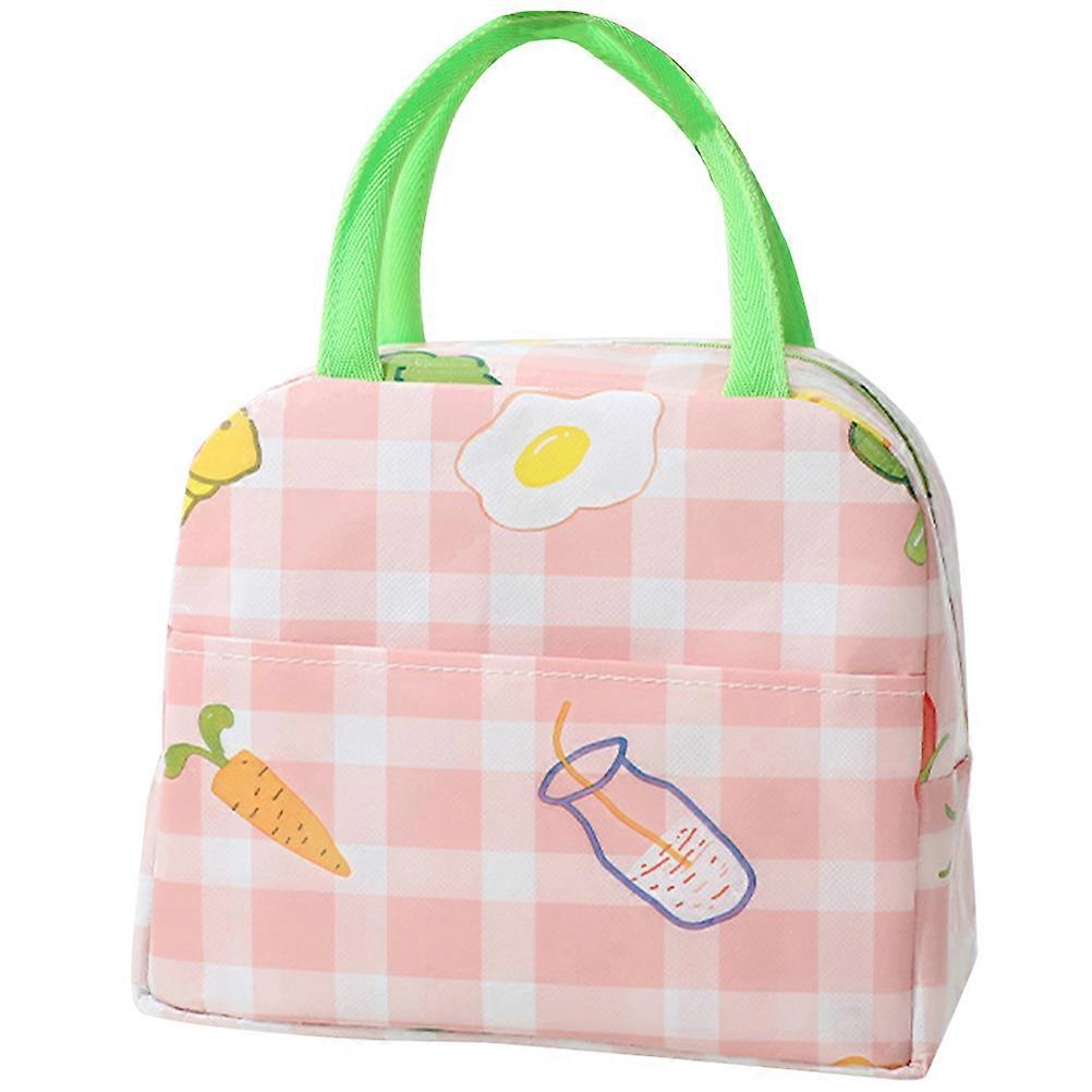 Reusable Snack Container Bento Container Bag Practical Design For Office Staff 23X13X19CM 1Pack