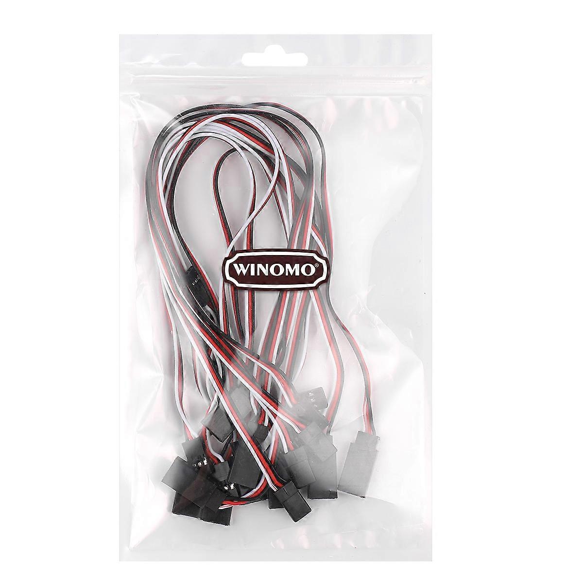Banana Plug Extension Cable WINOMO Extension Lead Wire Cable Electronics Remote Control Vehicles 32cm Copper 10Pcs