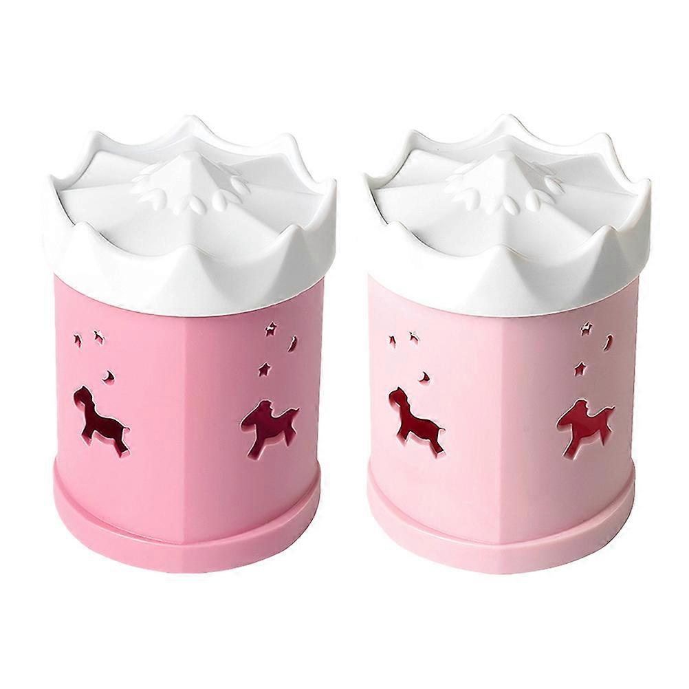 Makeup Sponges Holder Hole Design Storing For Makeup Sponges 2Pcs 9x6x6cm