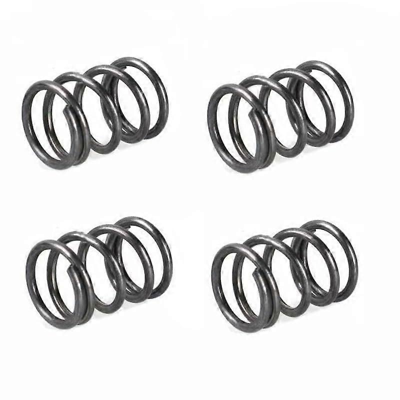 Compression Spring 4 Pieces Set 40mm Length 2.2mm Wire Diameter 35mm Outer Diameter for Industrial Applications