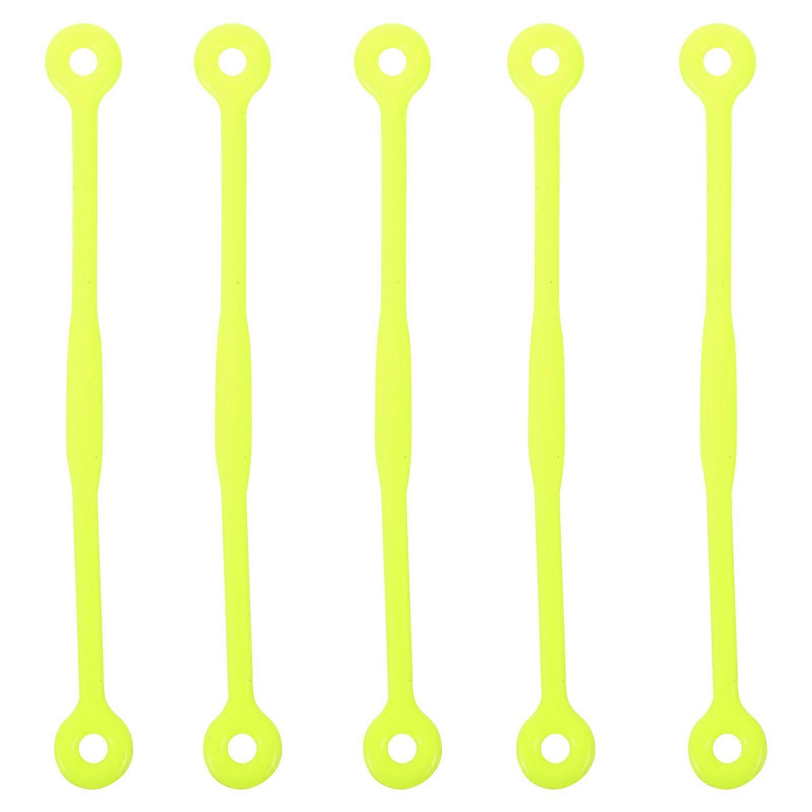 The **5pcs Silicone Tennis Racket Dampener Strip** is a set of vibration dampening strips designed to be inserted into the string bed of a tennis