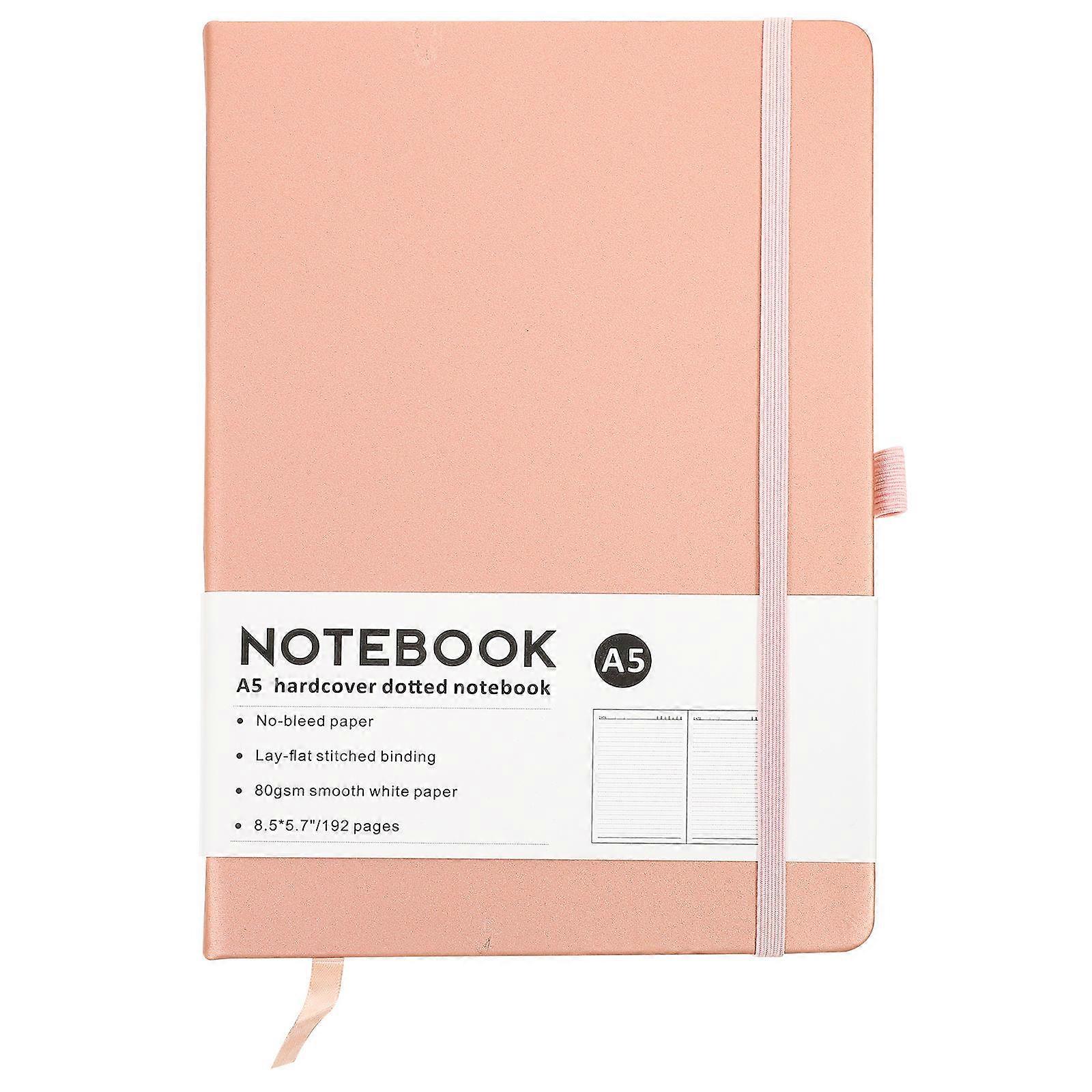 Lightweight Multi Function Business Notepad Travel Journal for Office School Stylish Daily Writing Notebook with Elastic Band for Students and