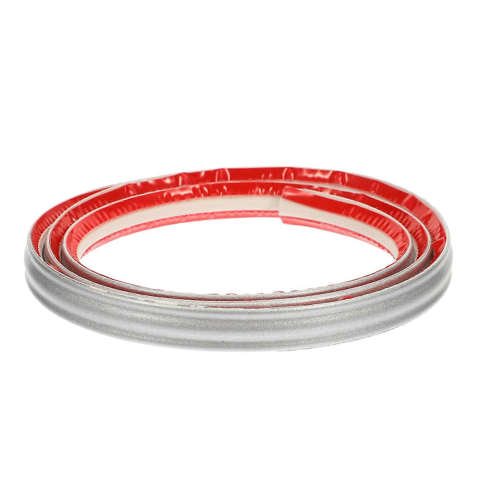 Mouldings Trim Dressing Molding Trim Caulk Tape Wall Gap Beautification Silver 1Roll