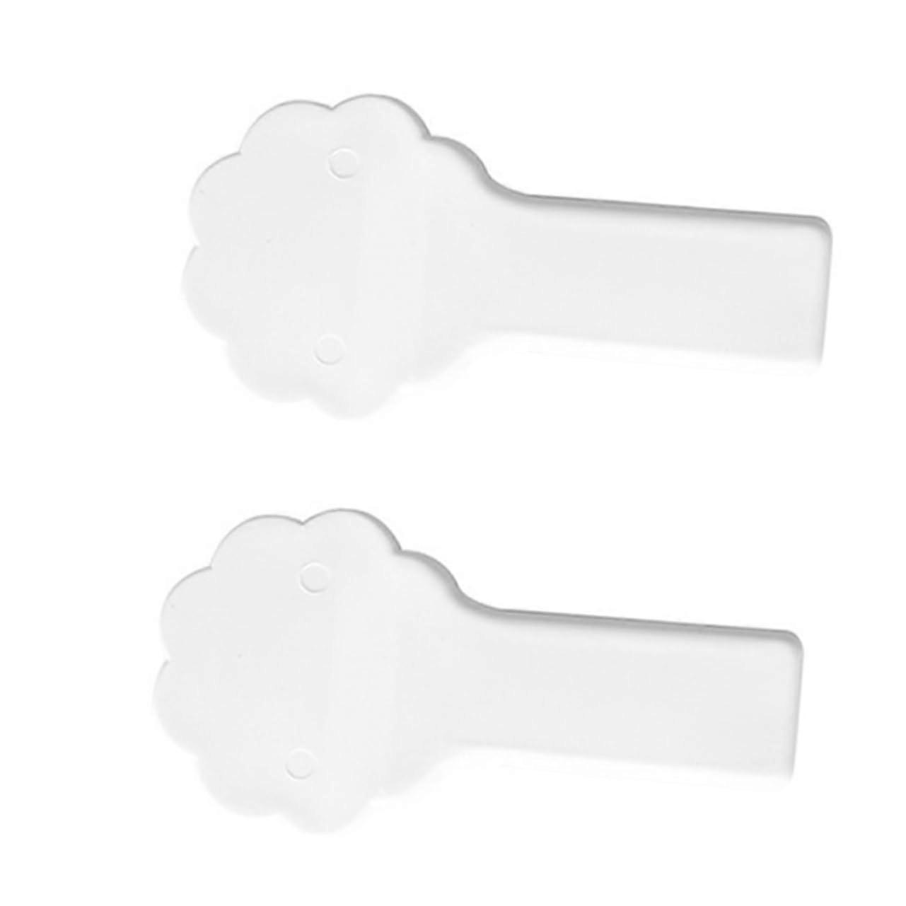 2 pieces toilet seat lifter robust touch toilet lid handle easy handling for hygienic lifting of the toilet lid