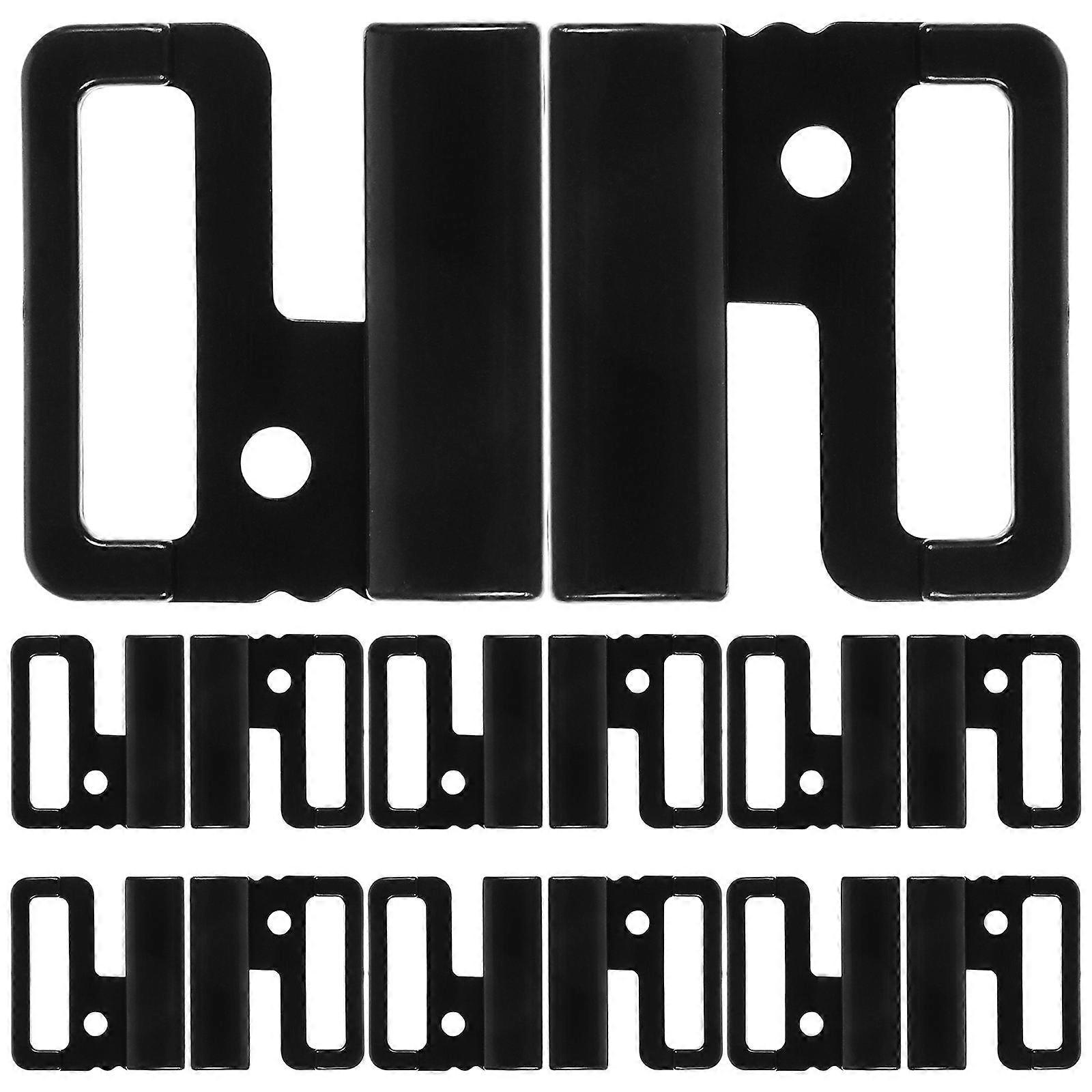 Fasteners For Bras Bra Strap Hooks Decoration For Bikini 10Pairs