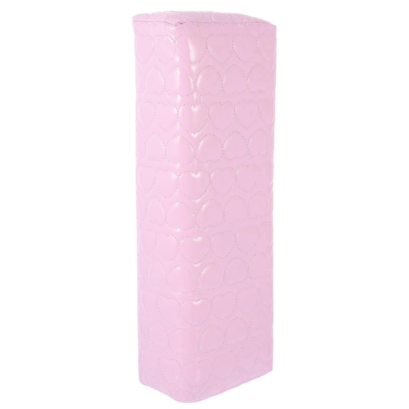 Manicure Armrest Cushion Nail Pink 30X10cm Protect Counter Office Use 1Pack