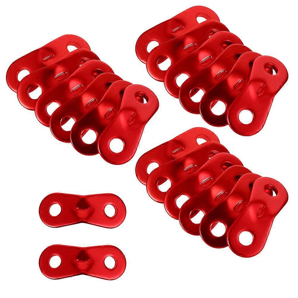 Camping Supplies with Aluminum Alloy Combination Buckles for Tent Ropes Wind Proof Red Color 40