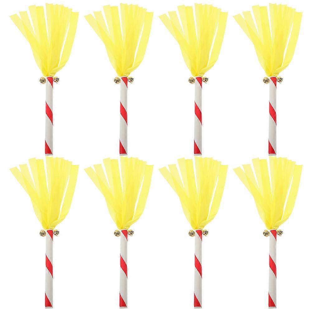 Cheer Pompoms Cheerleading Pompoms Children Competition Multi-use 47.00X5.00X2.00CM Cheering 8Pack