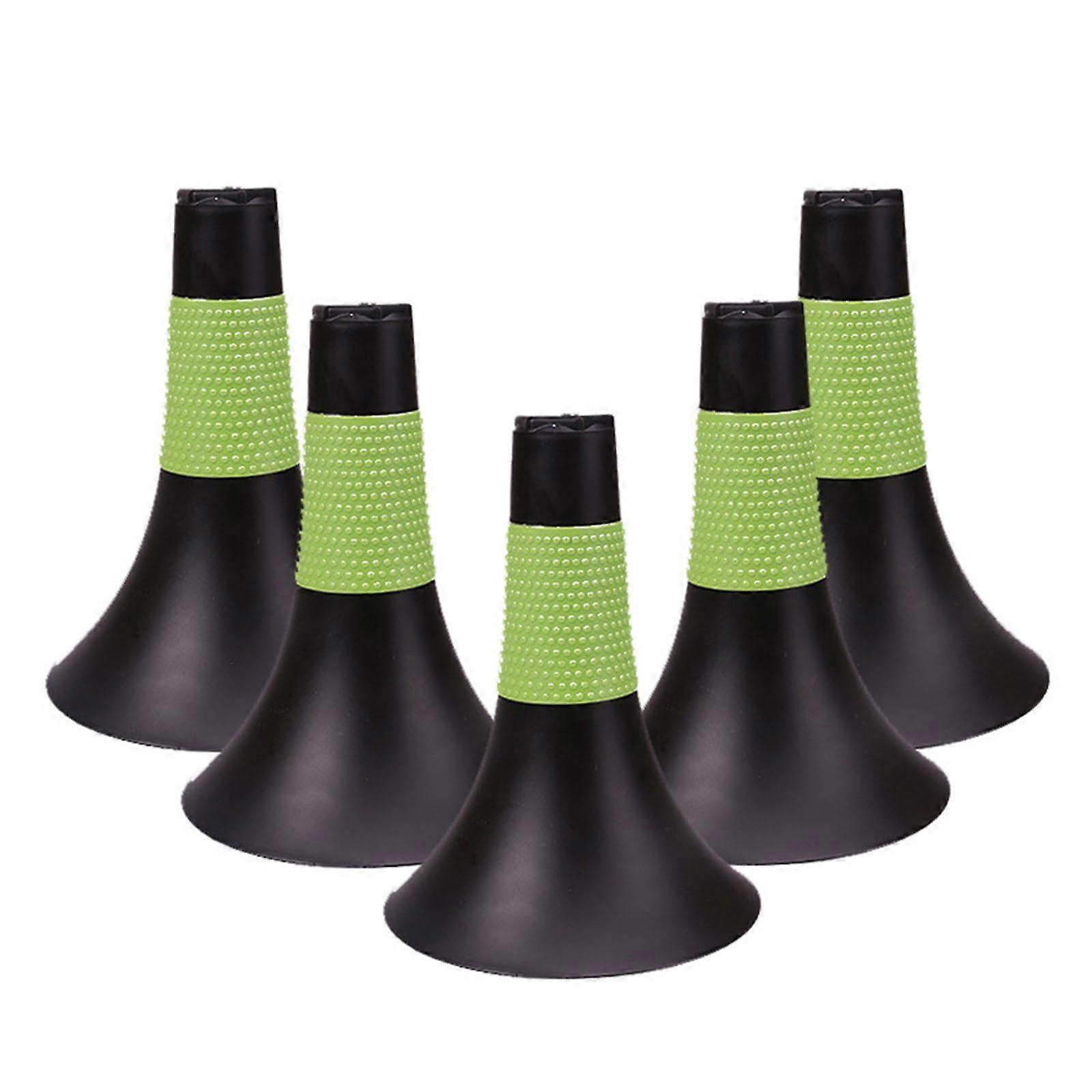 Soccer Agility Cones Training Markers for Football and Basketball Practice - Durable, Lightweight, Set of 12