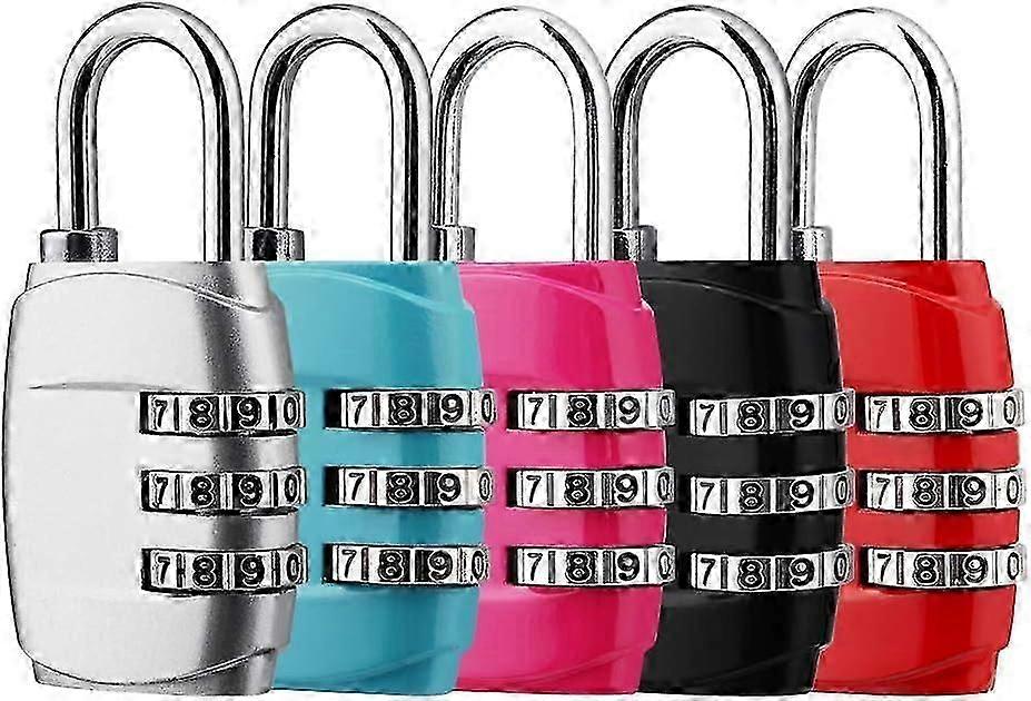 Anti-Theft Combination Numbers Suitcase Padlock - Rustproof Travel Lock