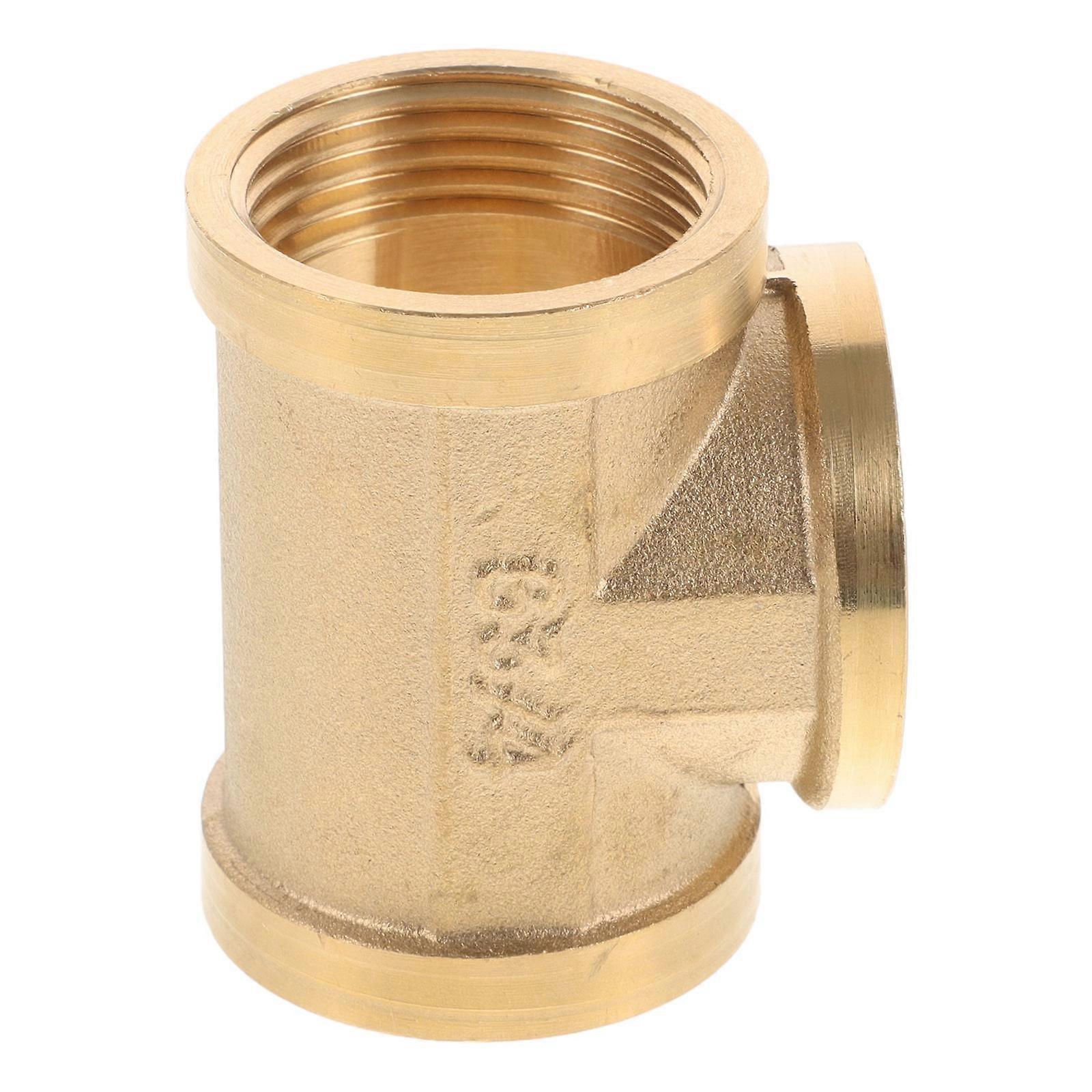 Durable Copper Tee Pipe Connector for Industrial & Plumbing Use, Reliable Sealing, Efficient Heat Transfer, Multi Purpose for Residential and
