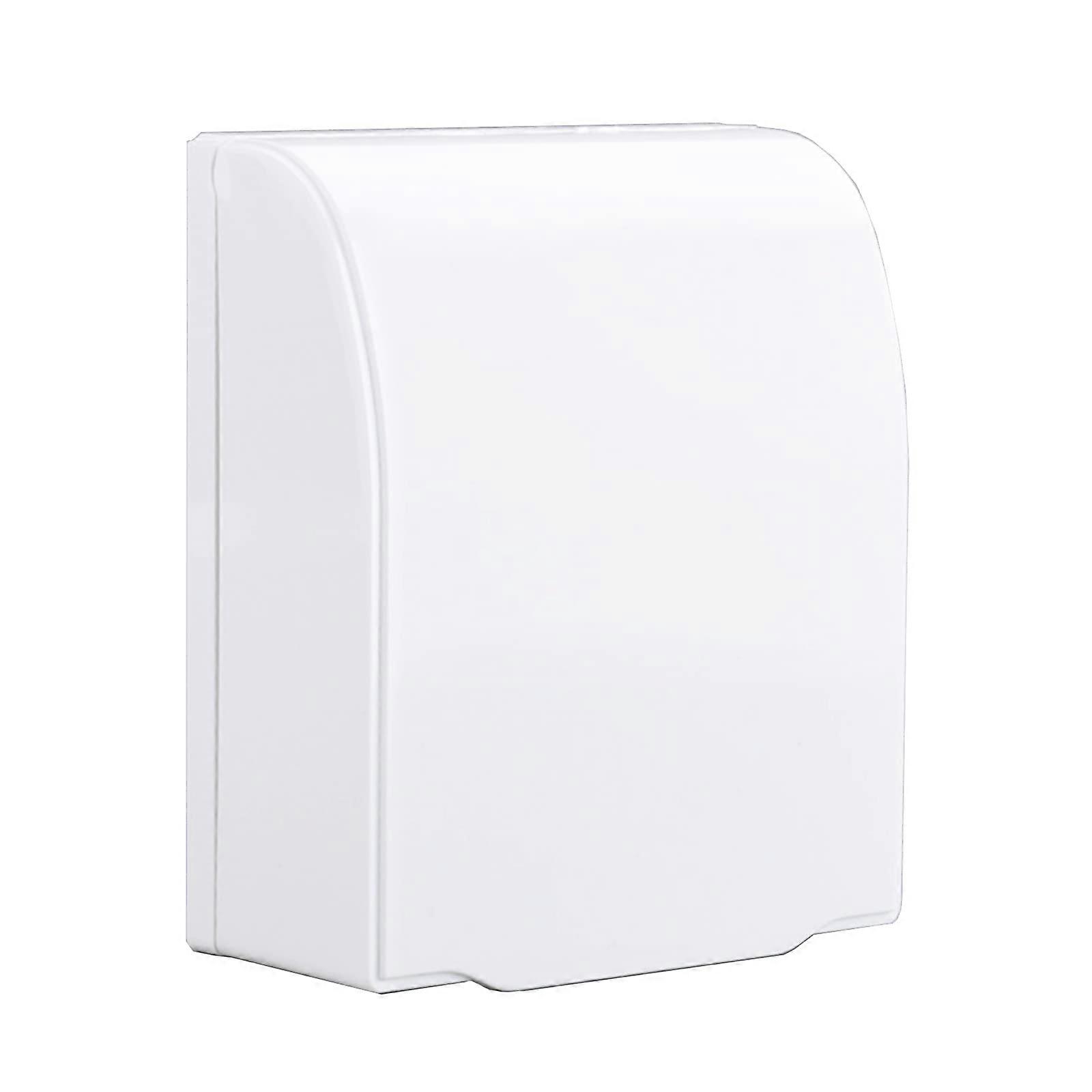 Switch Socket Waterproof Box, Waterproof Socket Box(White)