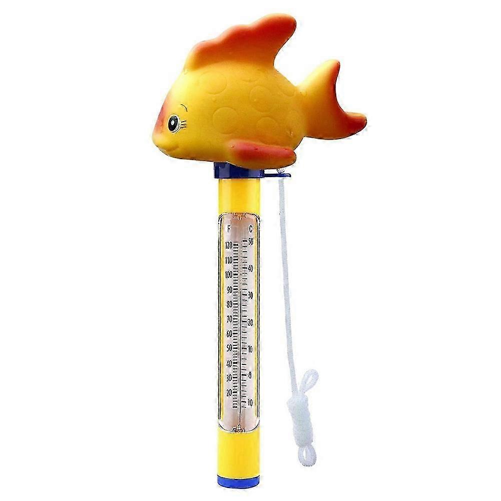 Floating Pool Thermometer, Swimming Pool Thermometer with String, Floating Water Thermometer for Sw