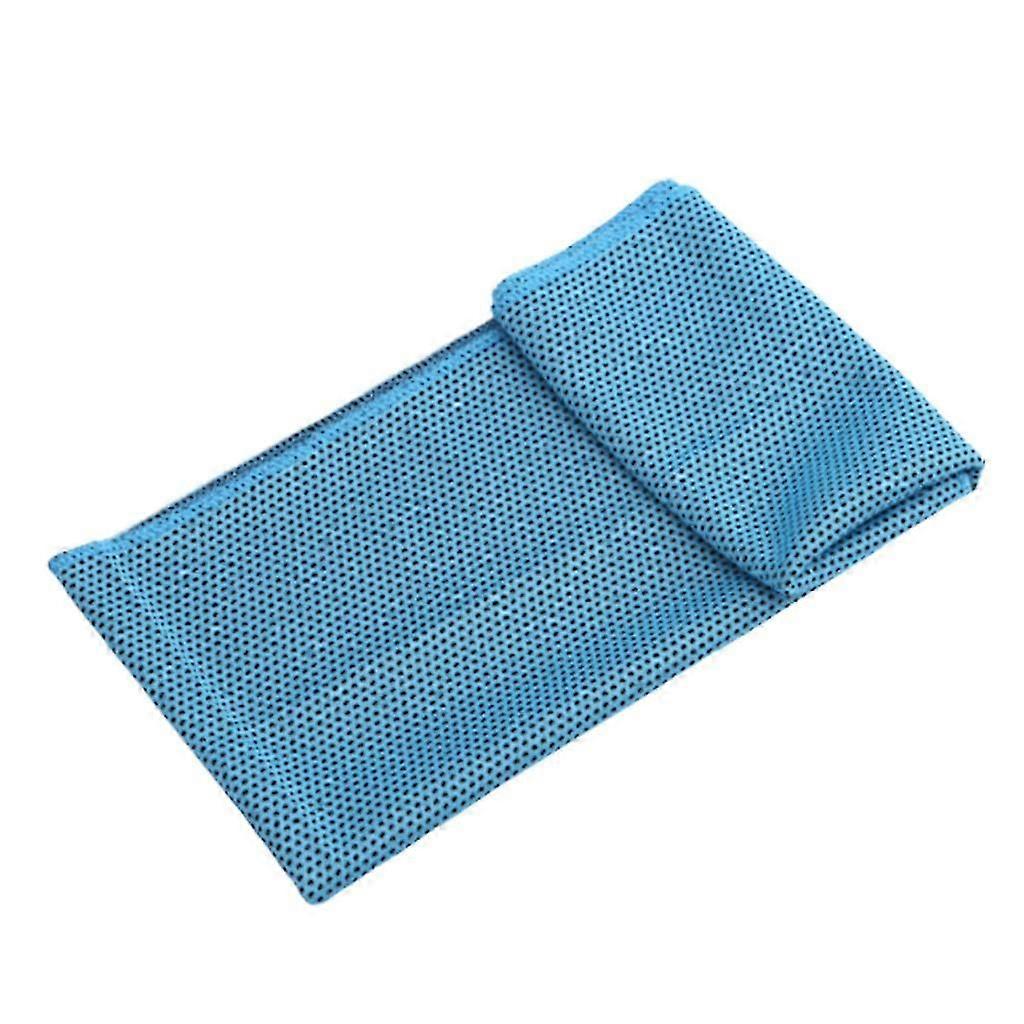 Cooling Towel Keep Cool for Jogging Golf Yoga Camping Hiking Towel Blue