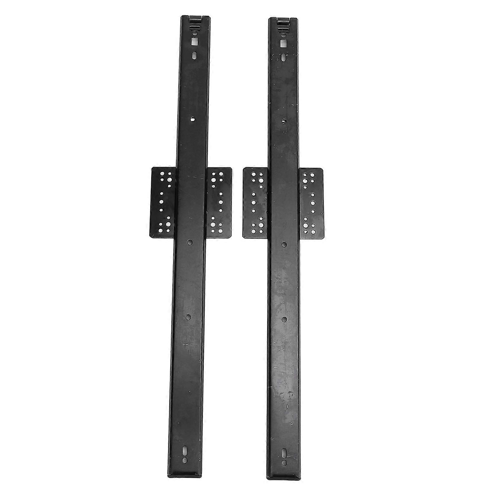 1 Pair 20 Inch Concealed Sliding Rails 35mm Width 20kg Load Bearing for Sliding Wardrobe Door