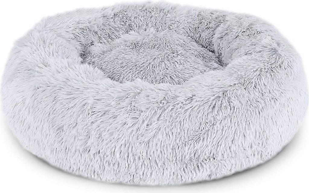 Fluffy Washable Donut Pet Bed for Cats/Dogs, Medium Size