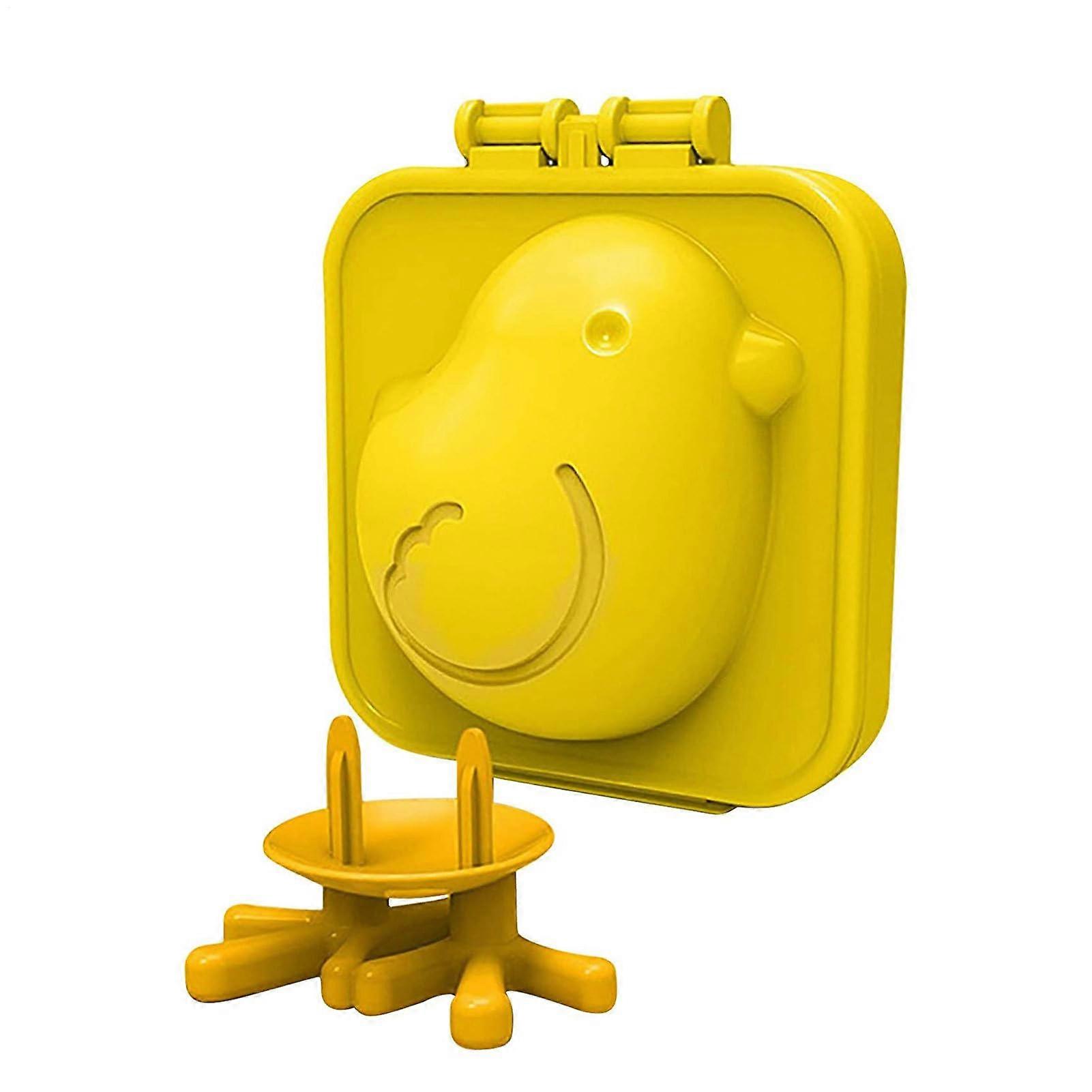 Hard-Boiled Egg Shaper for Kids, Cute Chick Design, Ideal for Easter, Durable Plastic Kitchen Mold