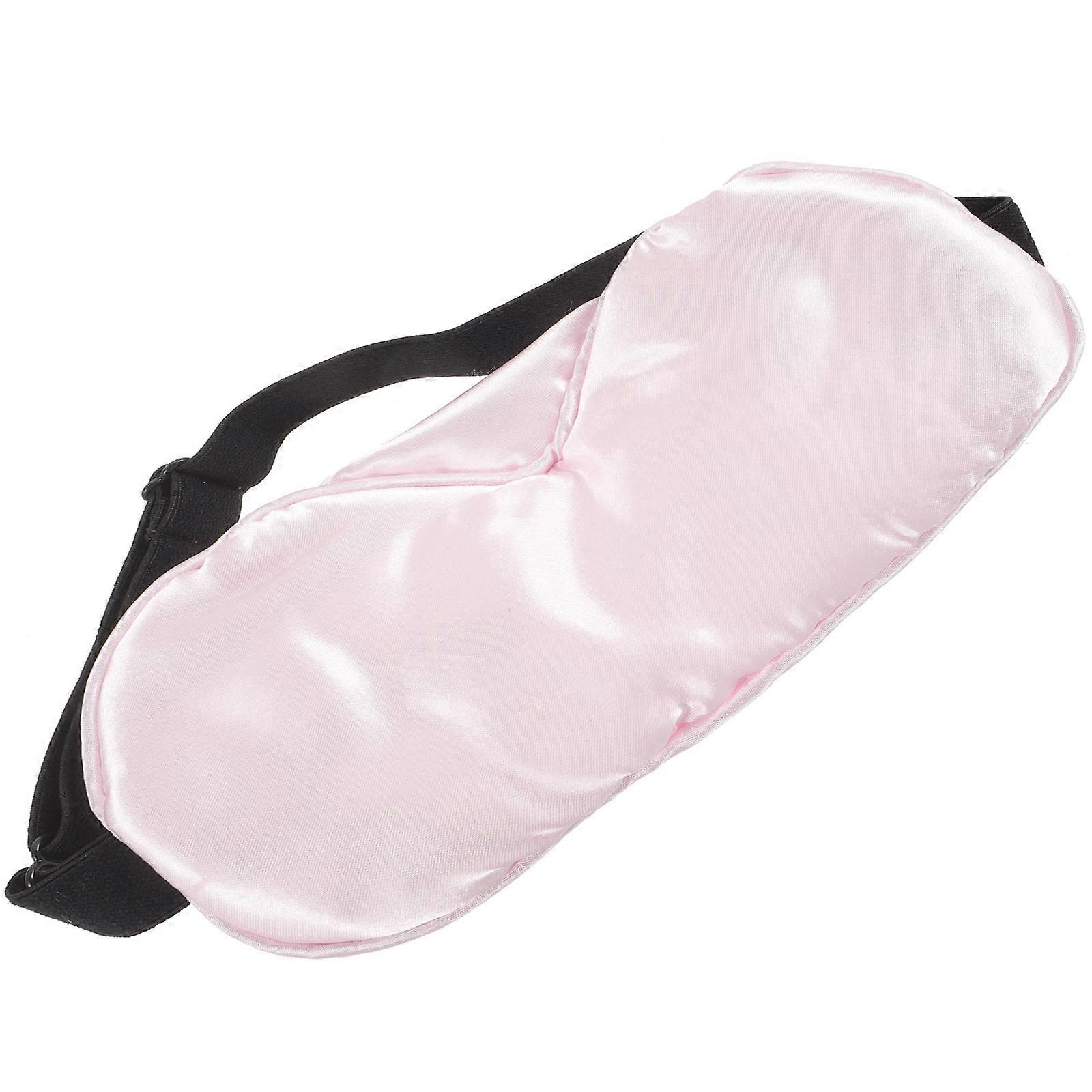 Comfortable Elastic Light Blocking Eye Mask for Sleeping, Travel and Naps   Lightweight Design, Random Color