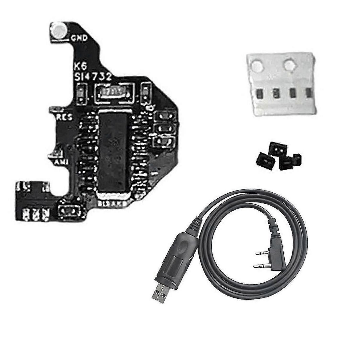 SI4732 Shortwave Radio Module+USB Programming Cable for UVK5/UVK6 DIY Shortwave Modification Module
