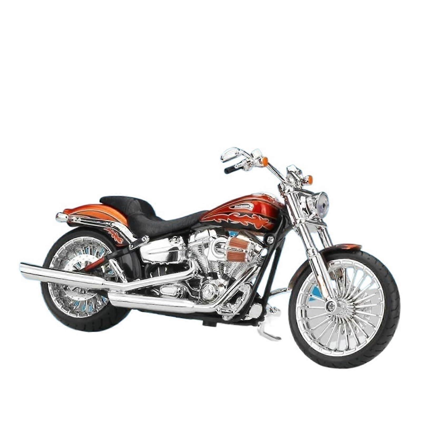 Motorcycle in 1:12 For Harley 2014 CVO Breakout DieCast Motorcycle Model Simulation Collection Ornaments Souvenirs Hobby Keepsake