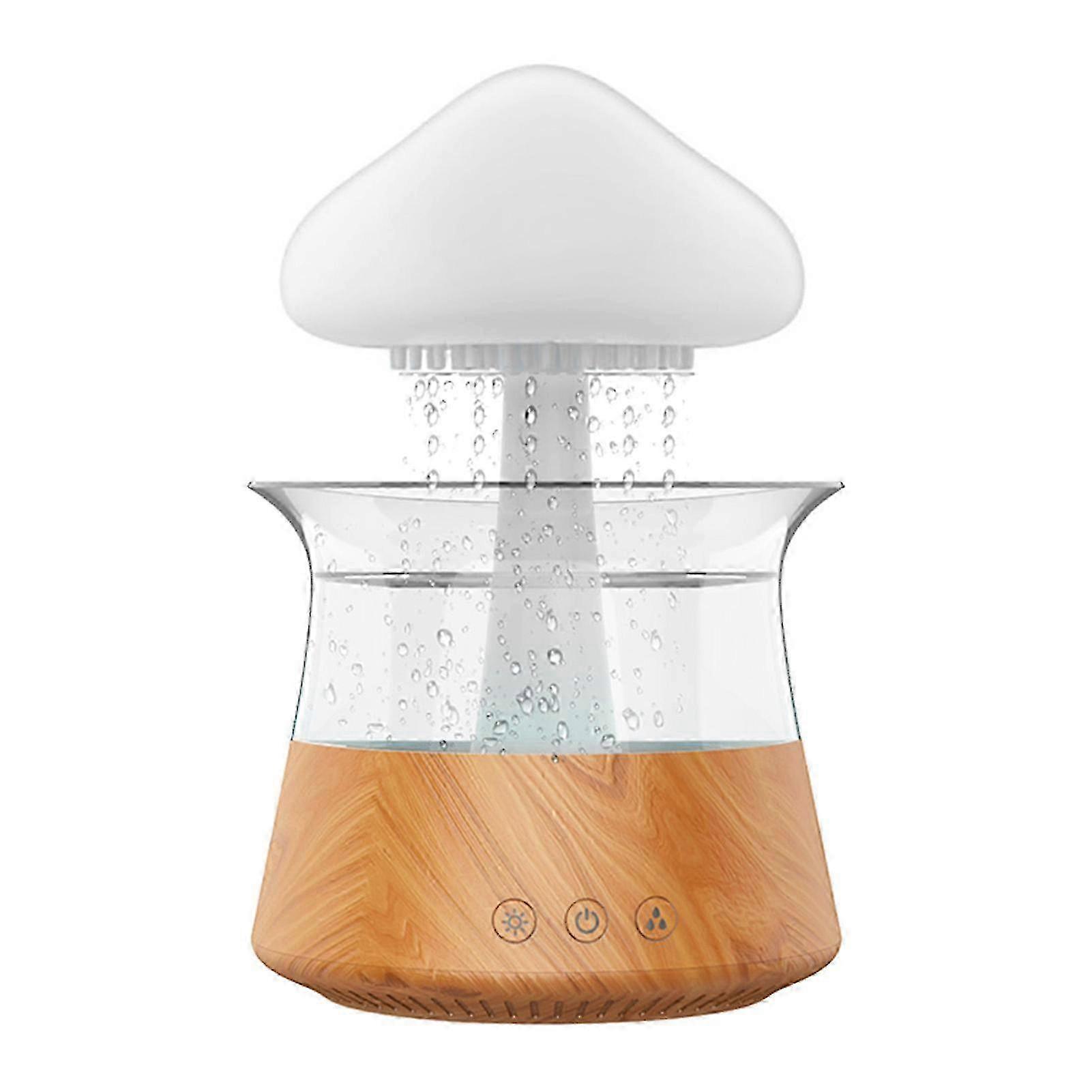 2 em 1 nuvens umidificador de chuva difusor USB com atmosfera colorida luz de alta névoa Desktop Mist Maker