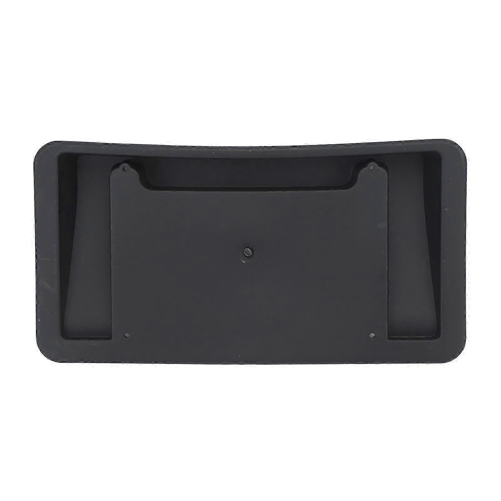 Front License Plate Mount Bracket Abrasion Resistant Replacement for Compatible Tesla Model Y 2020 to 2023