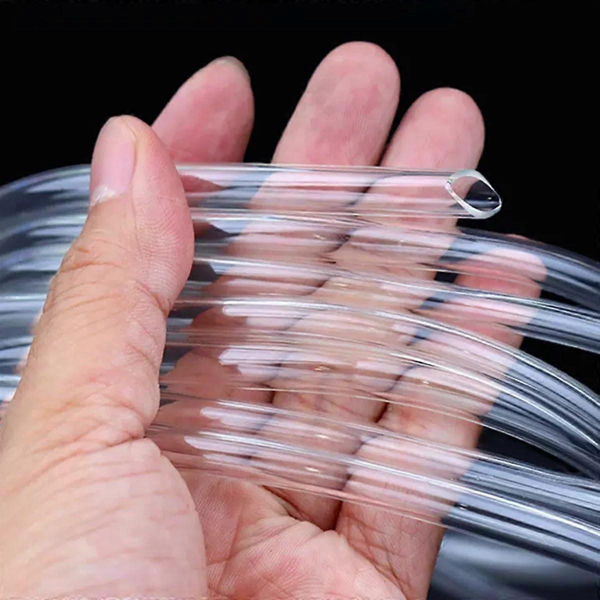 Flexible Silicone Rubber 1M PVC Hose, Transparent Tubing for Fish and Technology, 50mm x 57mm, Food Safe Material