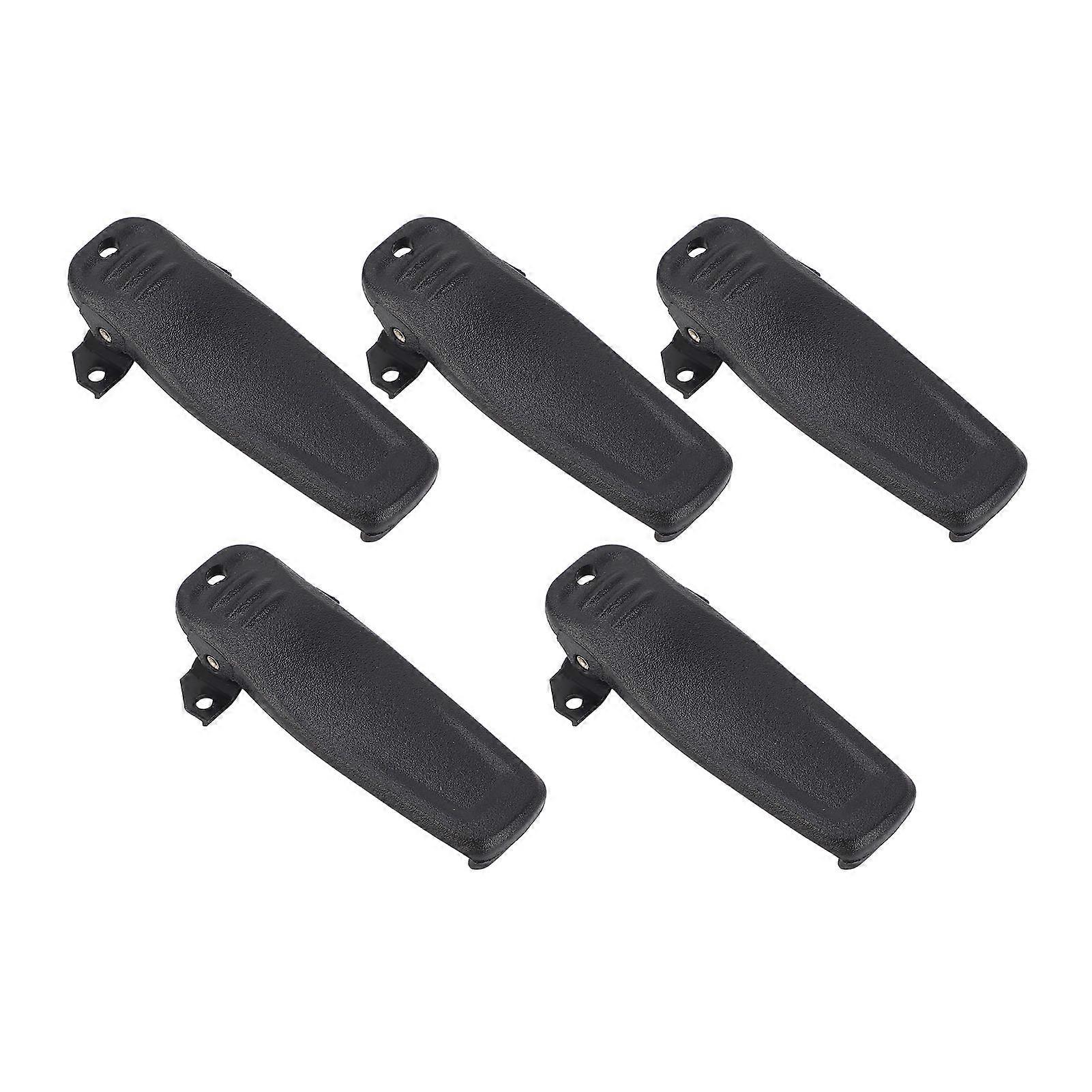 5PCS Portable Dual Way Radio Belt Clips for TC-320 ABS Material