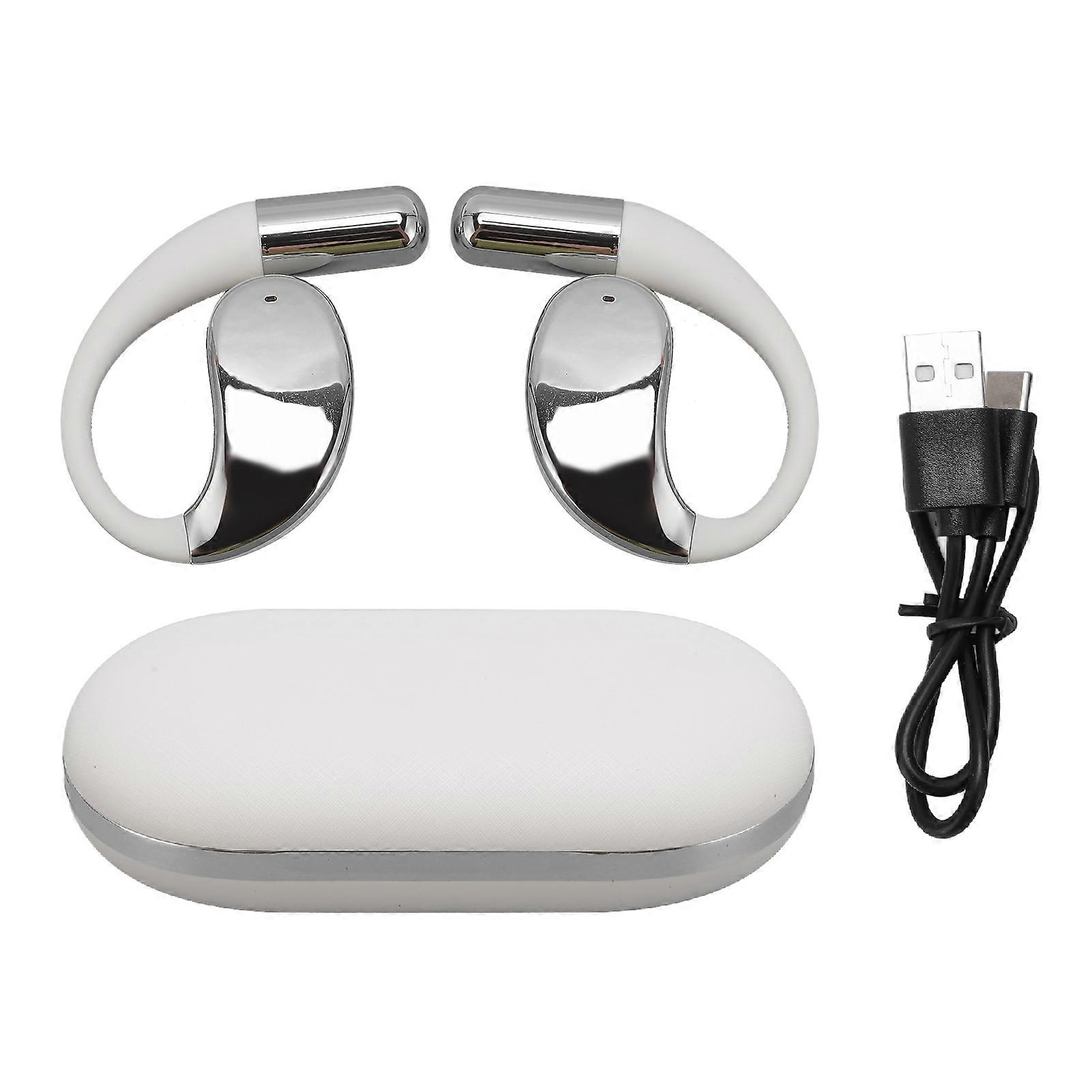 V5.4 Bluetooth Earphones with AI Noise Cancelling, Long Battery, and Comfortable Fit
