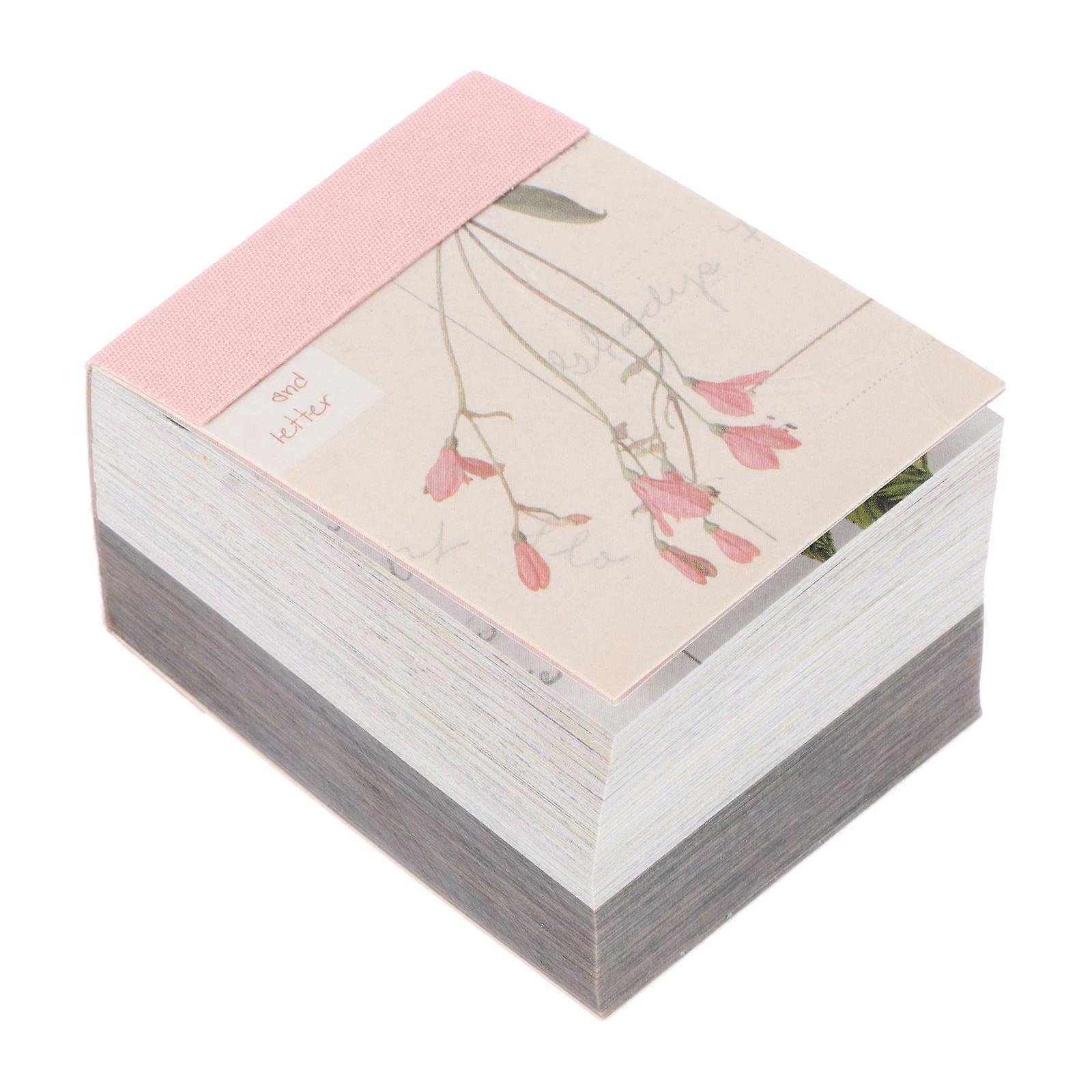 Mini Scrapbook Card Making Base Paper Craft Hobbyists Vintage Design 5x4Cm 1Set