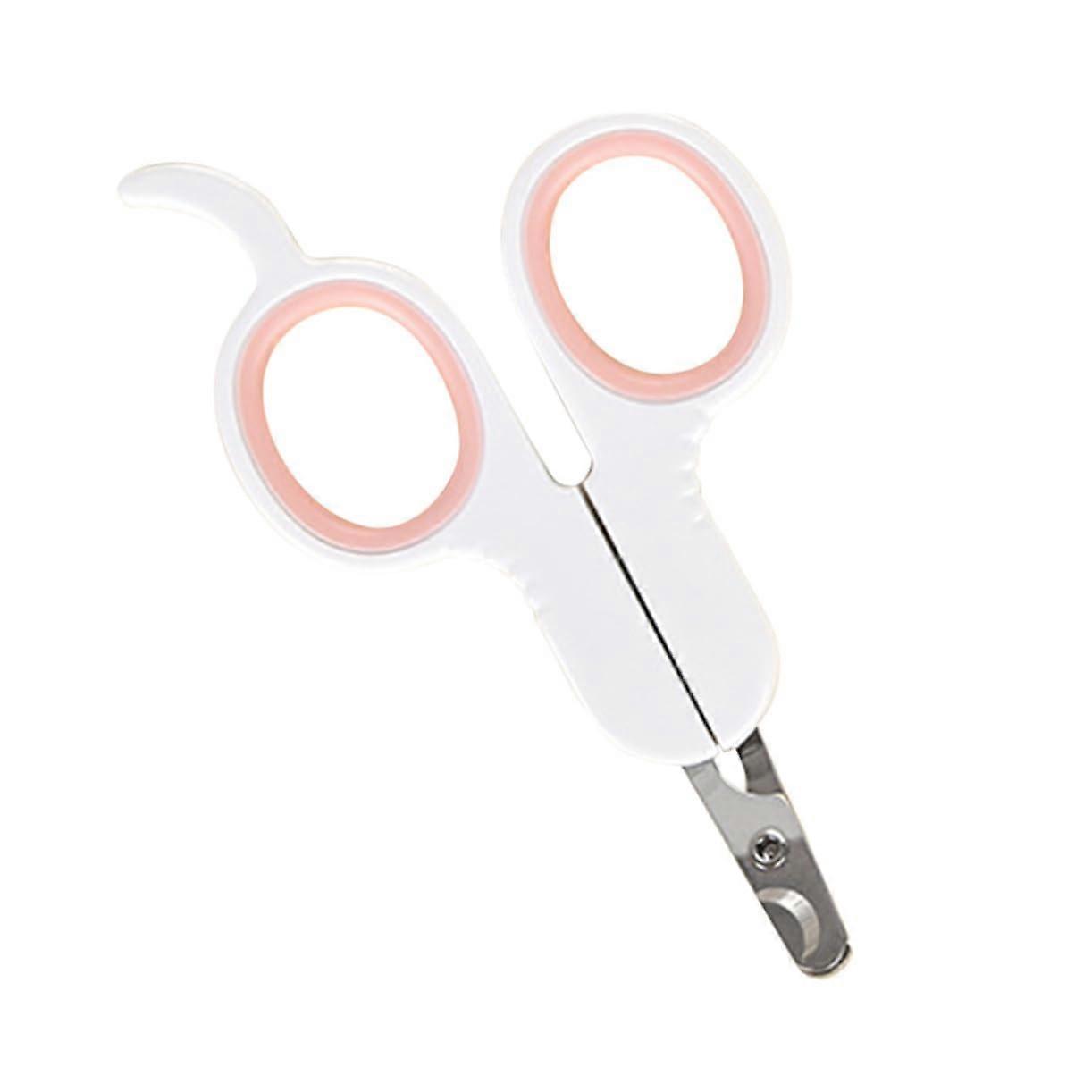 Professional Pet Nail Clipper Ergonomic Design Safe Cat Nail Trimmer for Daily Grooming Cherry Blossom Style