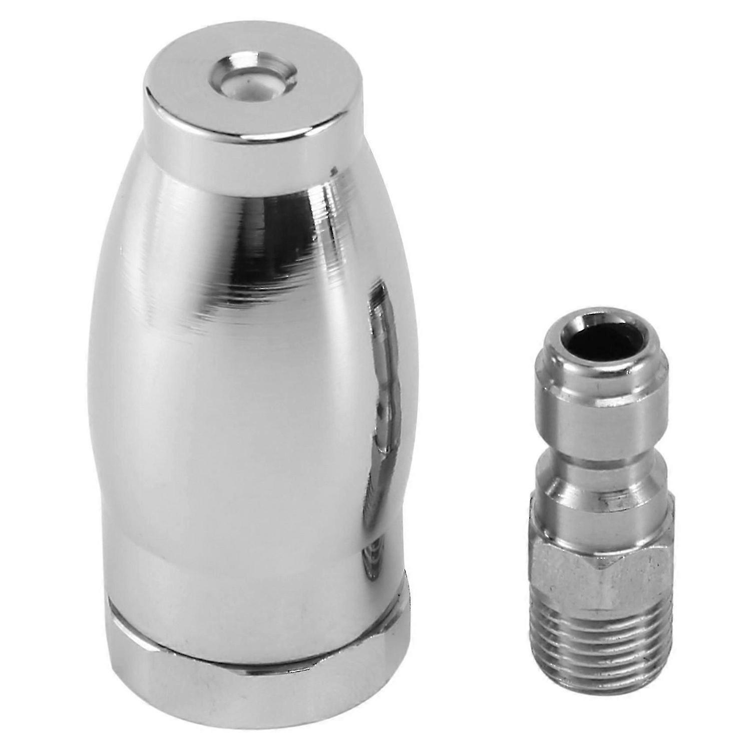 Turbo Nozzle for Pressure Washer, Rotating Nozzle for Hot and Cold Water, 1/4 Inch Quick Connect, Orifice 3.0, 3600 PSI js