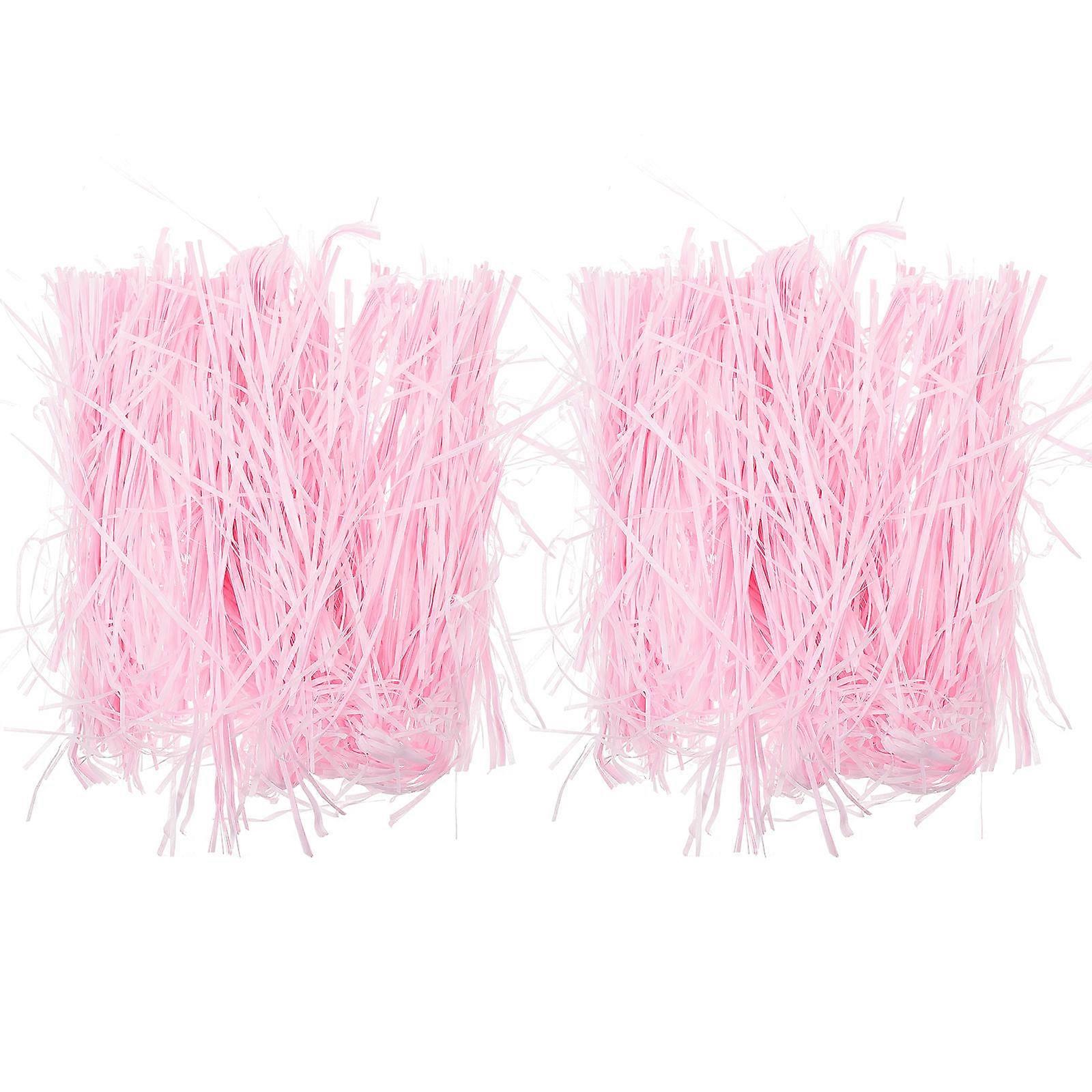 Candy Boxes Filling Material Raffia Paper present Box Filler Women present Packaging 14X13cm Shredded 2Pcs