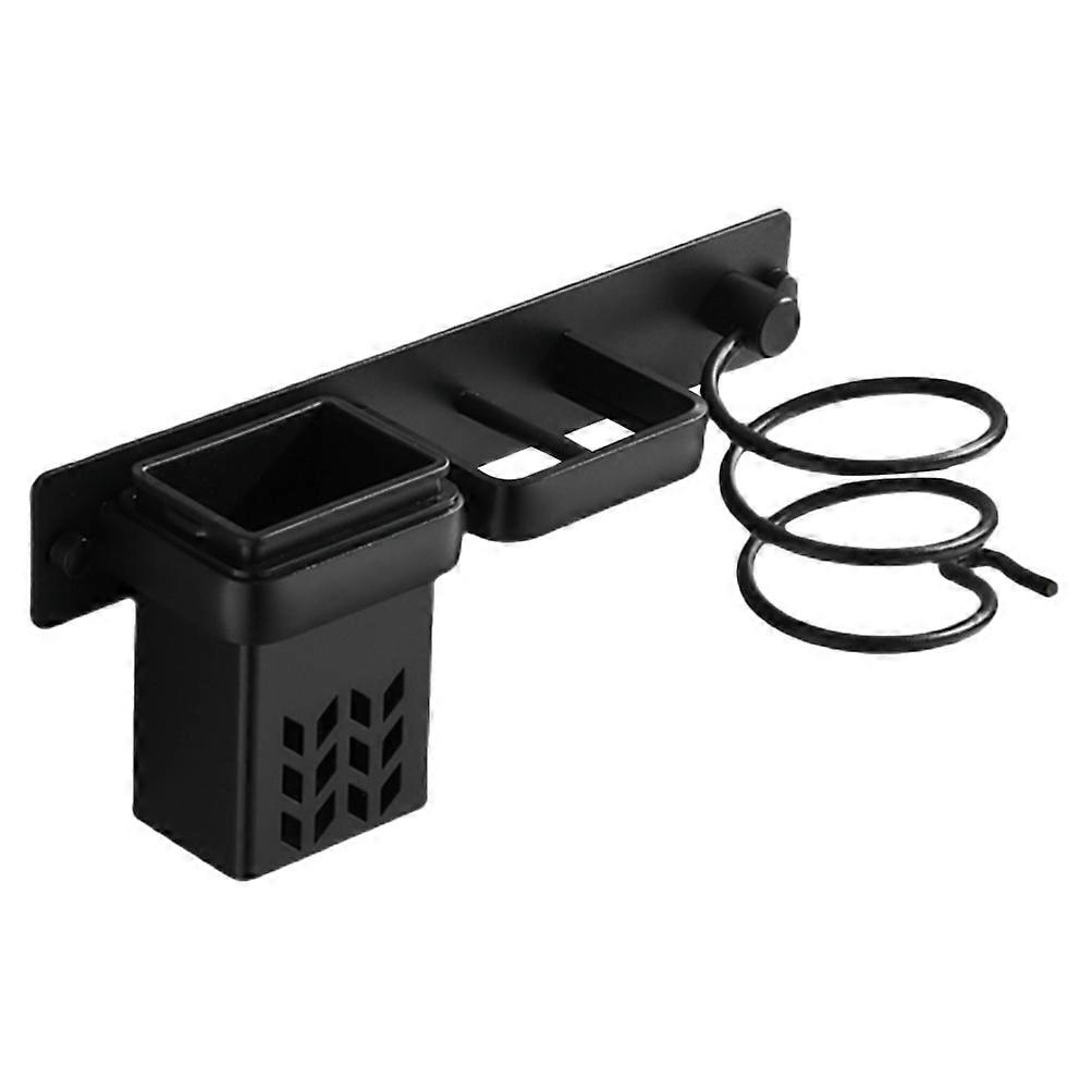 Hair Dryer Holder Rack Wall Mounted Storage Solution Friends Who Moved To A New House Space Saving 29.5X11X6.7CM 1Set